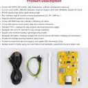 Hosyond 3.2'' ESP32 LCD Display Resistive Touchscreen with WiFi+BT, ST7789P3 Driver 240x320 TFT SPI Screen Module for Arduino