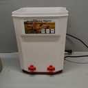 FMATOZ 11L Heated Chicken Waterer for Winter Automatic Heated Poultry Water