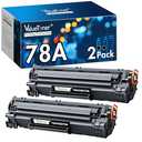 Valuetoner Compatible Toner Cartridge Replacement for HP 78A Black Toner Cartridge CE278A for Pro M1536dnf, P1606, P1606dn, P1566, P1560, M1536 MFP Printer (Black, 2 Pack)