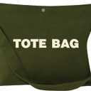 Women Canvas Tote Bag (Dark Green)