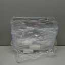 6 Pack Clear Acrylic Single Pocket, Plastic Hanging Wall Mount File Holder for Office Home, Clear