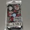 PIXIU Unique Flower Pattern Compatible with iPhone 16 6.1 inch case, Heavy Duty Dual Layer Shockproof Full-Body Protective Sturdy Hybrid Cute Rugged Case for Women,Girls,Kids