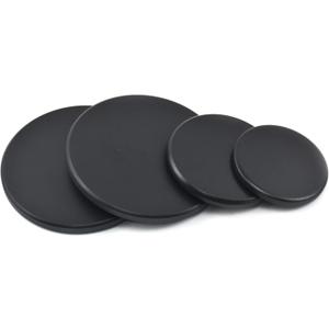Gas Stove Burner Caps W10881749 for Whirlpool 4 Pack Includes 2 Large 1 Middle and 1 Small Cap Flat