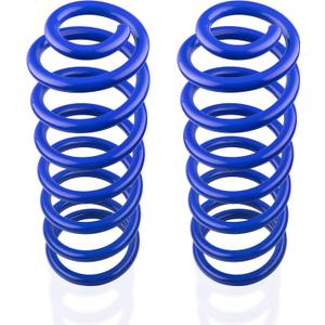 Rear Heavy Duty Coil Springs for Ram 1500 2009-2018 2wd 4wd, 50% Extra Load Capacity (1100 lbs), Maintains Factory Ride Height, For Truck Towing,Blue