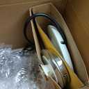 Hazel Quinn Retro Electric Kettle - 1.7 Liters / 57.5 Ounces Tea Kettle with Thermometer, All Stainless Steel, 1200 Watts Fast Boiling, BPA-free, Cordless, Automatic Shut Off - Pearl White