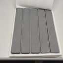 Roll-Up Stone Mat - Premium Diatomaceous Earth Dish Drying Rack, Water Absorbent Roll-Out Dish Drying Mat for Kitchen Countertops, Eco-Friendly, Quick-Dry Surface Light Grey