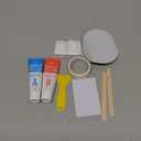 Tub Repair Kit White, Tub Chip and Bathtub Repair Kit for Enamel, Fiberglass, Acrylic, Porcelain, Patch and Repairs Chips, Crack, Scratches, Rust, Holes on Tubs, Toilet, Sink, Shower, Tray in Bathroom