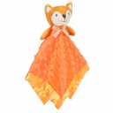 Pro Goleem Fox Security Blanket Orange Soft Baby Lovey Unisex Lovie Baby Gifts for Newborn Toddler Snuggle Toy Stuffed Animal 16 Inch