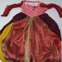 Adults Costume Dress Sisters Witch Cosplay Long Dress Women for Halloween Party, M