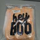 Kuriozud Toddler Baby Girl Halloween Outfits 6 9 12 18 24Month 2t 3t 4t Sweatshirt Top+Tutu Tulle Skirt Set Halloween Cothes (Hey Boo Pink White)