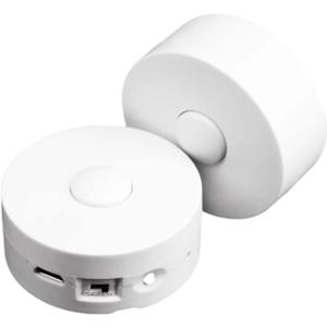 16 Minutes Voice Recorder, Record Custom Message for Crafts, Stuffed Bear, Baby Doll, and Pillow (2Pack + White)