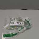 Headset Microphone Double Over Ear Earset Over Ear Headworn Mic Compatible with AKG Wireless System Bodypack Transmitter with 1.2m Cable Windscreen Mini XLR 3 Pin TA3F Plug