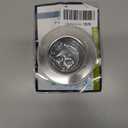 RSVP International Endurance Stainless Steel Large Sink Strainer, 4.5" | Traps Food Scraps | Polished Finish with Precision Pierced Holes | Dishwasher Safe