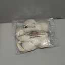 Baby Daisy Pacifier Holder,Light and Soft Dummy Holder Handmade 2 Pack, Decor for Nursing Kids Room (White petals with beige centre)