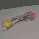 YEAHOME Garden Decor for Outside, 6 Pack Flower Garden Stakes Outdoor Decor Metal Shaking Head Yard Art, Weather Proof Flower Stakes for Yard Porch Lawn Pathway Pot Decorations(Multi-Color)