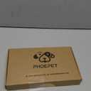 PHOEPET No Pull Dog Harnesses for Small Dogs Reflective Adjustable Front Clip Vest with Handle 2 Metal Rings 3 Buckles [Easy to Put on & Take Off] (S, Orange)