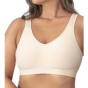 SHAPERMINT Bras for Women - Bras for Women no Underwire, Bralettes for Women with Support, Wireless Plus Size Bra Size  Extra Large, Nude 