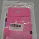 HiRui Universal Sports Armband Cell Phone Armband Sleeves Running Armband for Exercise Workout, Compatible with iPhone 16/16Plus/Pro/15/15Plus/14/13 Samsung Galaxy All Phones (Small, Pink)