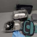 Vabaso Electric Lunch Box Food Heater, 80W Electric Heating Lunch Boxes Lunch for Car/Men/Adults/Home/Work, 1.5L Removable 304 Stainless Steel Container, 110V/12V/24V, with Fork & Spoon (White Gray)