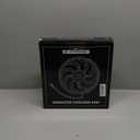 A-Premium 10'' 10 inch Electric Radiator Fan 900 m/h, 12V 80W with Thermostat Wiring Switch Relay Kit