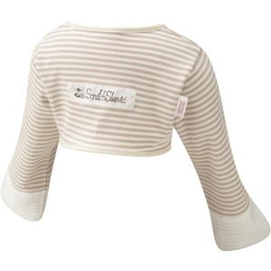 ScratchSleeves | Baby Boys' Stay-On Scratch Mitts | Stripes, Size: 18-21 Month (wingspan 32-34.5 Inch)