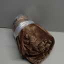 Ultra Soft Fleece Blanket Throw Size - Flannel Fleece Luxury Throw Blanket - Lightweight for Couch Bed Chair - Thick, Warm and Breathable - All Season Cozy Fuzzy, Anti-Static Microplush Bedding, Brown