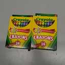 2 x Crayola(R) Assorted Color Crayon Set, 24-Count Box