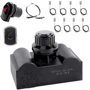 SearCook Ignitor Replacement Kit For Charbroil, 5 Outlet Ignition Module With Wires and Switch Buttons for Charbroil Most Models Ignition System, Original Part G515-0030-W2