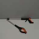 Grabber Reacher Tool, 32" Grabbers for Elderly, Lightweight Extra Long Handy Trash Claw Grabber, Mobility Aid Reaching Assist Tool for Trash Pick Up, Nabber, Litter Picker, Arm Extension (Orange1)