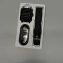 Smart Watch for Men Women Compatible with iPhone Samsung Android Phone 1.83 inch Full Touch Screen IP68 Waterproof Bluetooh Fitness Tracker Heart Rate/Sleep Monitor, Black