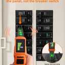 Circuit Breaker Finder & GFCI Outlet Tester with Digital LCD Display, 90-135V Electrical Circuit Tracer Tool for Electricians/DIY Lightweight (Includes Batteries & Carrying Case)