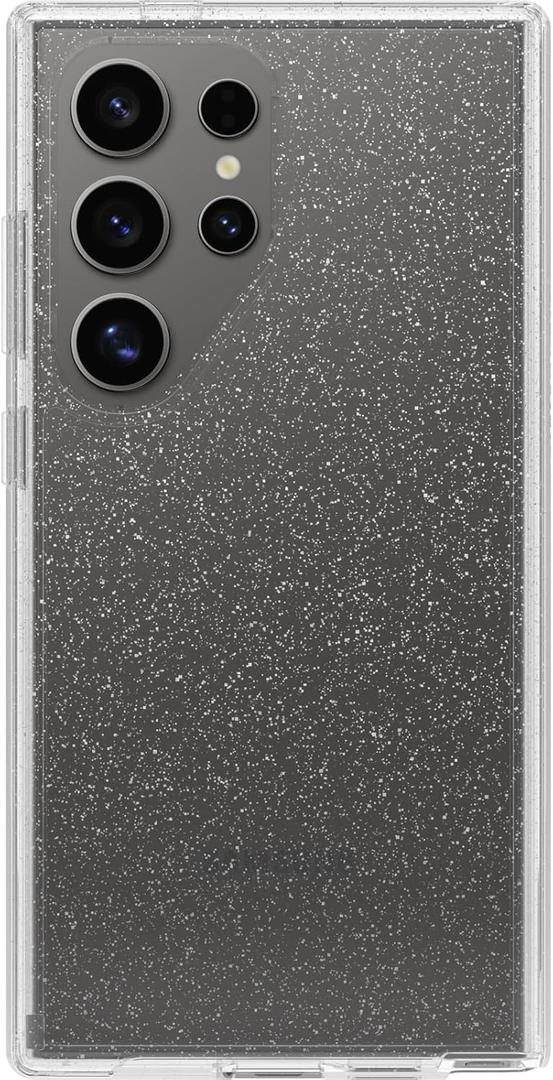 Otterbox Samsung Galaxy S24 Ultra Symmetry Series Clear Case - STARDUST (Clear/Glitter), Ultra-Sleek, Wireless Charging Compatible, Raised Edges Protect Camera & Screen