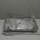 Pull Out Trash Can Under Cabinet, Under Sink Trash Can Kit for 7.5-10 Gallon with Garbage Bag Holder, Heavy Duty Steel Frame, Holds Up to 125 lb, Easy to Install (Bin Not Included)