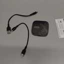 ByteWave 4-in-1 Wireless CarPlay Adapter for Streaming Netflix/YouTube/TikTok/TF Card, 2025 Magic Video AI Box & Android Auto Dongle, Plug & Play, Fits for OEM Wired CarPlay Cars