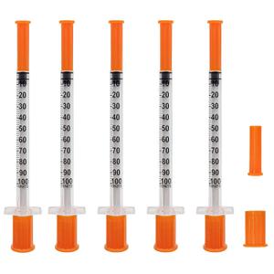 1mL Syringe 30G 1/2in Lab Refilling Supplies, Industrial Measurement, Individually Wrapped, 36PACKS