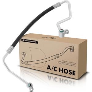 A-Premium A/C Discharge Line Hose Assembly Compatible with Hyundai 2012-2014 Accent, 2012-2015 Veloster, L4 1.6L, Naturally Aspirated, Compressor to Condenser