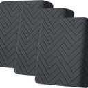 Couch Cushion Covers Non Slip Stretch Sofa Slipcovers,Dark Gray | Anti-Slip, 3-Pieces, Elastic Bottom, Stretchy, Pet Friendly, Machine Washable, Durable, for Sofa, Couch, Chair, Living Room