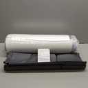 Kingfun 4pcs Orthopedic Bed Wedge Pillow Set for Post Surgery, Memory Foam for Sleeping, Adjustable Leg, Back and Arm Support, Sitting Up and Rest Pillow with Travel Bag (White)