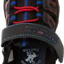 Beverly Hills Polo Club boys Boys Athletic Active Sandals (Black)