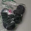 HOBIBEAR Boys and Girls Classic Graphic Garden Clogs Slip on Water Shoes(Toddler/Little Kids/Big Kids) (4.5 Toddler, Black)