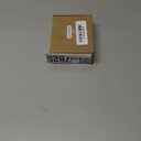 PATIKIL 2.8" 70mm Quartz Clock Insert, Round Quartz Movement Miniature Clock Mini Roman Numeral Clock Fit 61mm/3.1" Diameter Hole for Replacement Home, Black/Gold Tone, Style 6