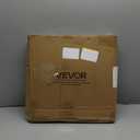 VEVOR Drum Lamp Shade 2 Set, 16 in Top x 16 in Bottom x 12 in High, Large Lampshade with Harp, Replacement Lamp Shade for Table Lamps Floor Lamps Pendant Lights, Easy Assembly Required (Light Linen)