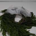 Artificial Christmas Garlands- Real Touch Norfolk Pine Garland Faux Greenery Fake Garland for Holiday, Fireplace, Mantle, Indoor Decor (1 Pcs,9 Feet)
