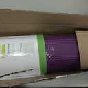 Gaiam Essentials 2/5" Thick (10mm) Yoga & Pilates, Fitness & Exercise Mat with Easy-Cinch Carrier Strap Cusion Support For Fitness and Gym Workouts