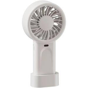 HOMETOP Handheld Fan Mini Portable 5 Speeds, 4000mAh,Personal Powerful Hand/Desk Fan for Travel, Outdoor, Home, Office, Camping, Women Small Fan (1, White)