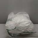 YnM Cooling Weighted Blanket, Handmade Chunky Yarn Knitted Design, Temperature Regulating and Breathable, Machine Washable Throw for Sleep or Home Decor (White, 50x60 Inch, 10lbs)