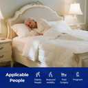 C5 Pro Bed Rails for Elderly Adults Safety - Foldable Bed Assist Rail with Adjustable Height, Bed Cane with Non-Slip Wider Handrail
