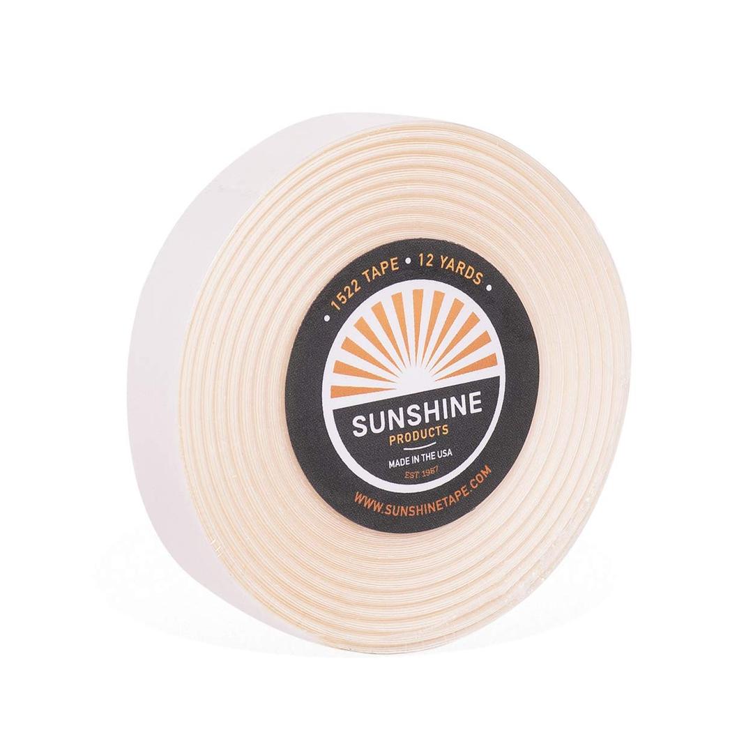 Gentle Daily Wear Hair System Tape Roll 1-7 Day Hold - 1/2" x 12yds - 1522 3M Wig Tape - Hypoallergenic, Gentle on Skin, No Residue doublesided tape for Wigs, Toupees, and Human Hair Systems