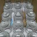PINIWON Mason Jars 16 oz with Airtight Lids and Bands, 15 Pack Regular Mouth Canning Jars, Clear Glass Pint Jars for Canning, Pickling, Food Storage, DIY Projects, 24 Labels, Brush & String Included