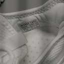 Womens Ladies Walking Tennis Shoes Slip on Lightweight Casual Running Sneakers Soft Sole Comfortable Trainers (6.5, White), 37